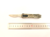 Zinc Aluminum Alloy Handle Interchangeable Blade Double Action Auto Utility Edc Pocket Knife