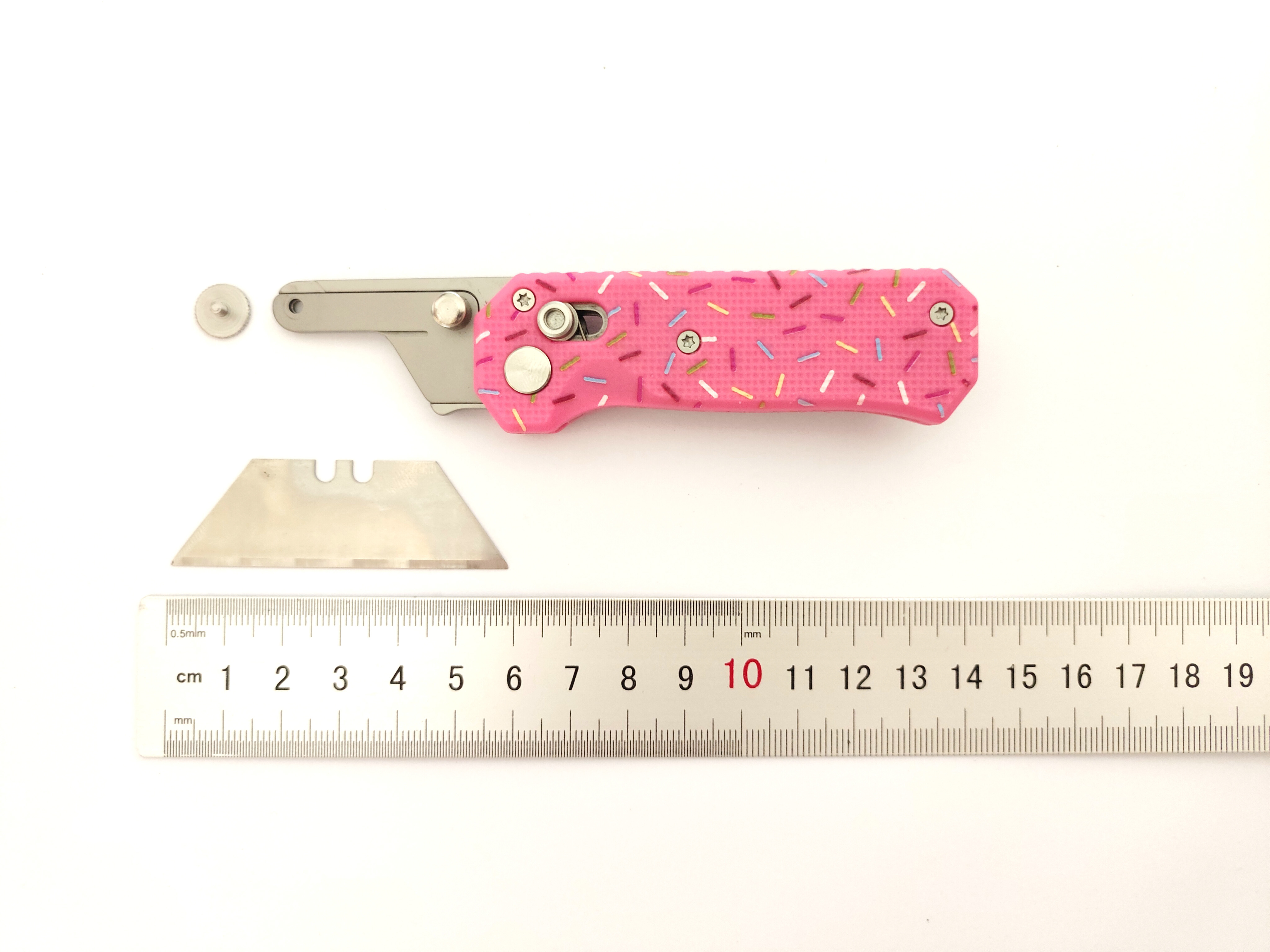 G10 Handle Folding Replaceable Mini EDC Sharp Pocket Outdoor Cutter Knife