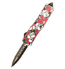Ghost Skull Multiple Styles Double Sided Switch Blade Defense Dual Action Otf Knife