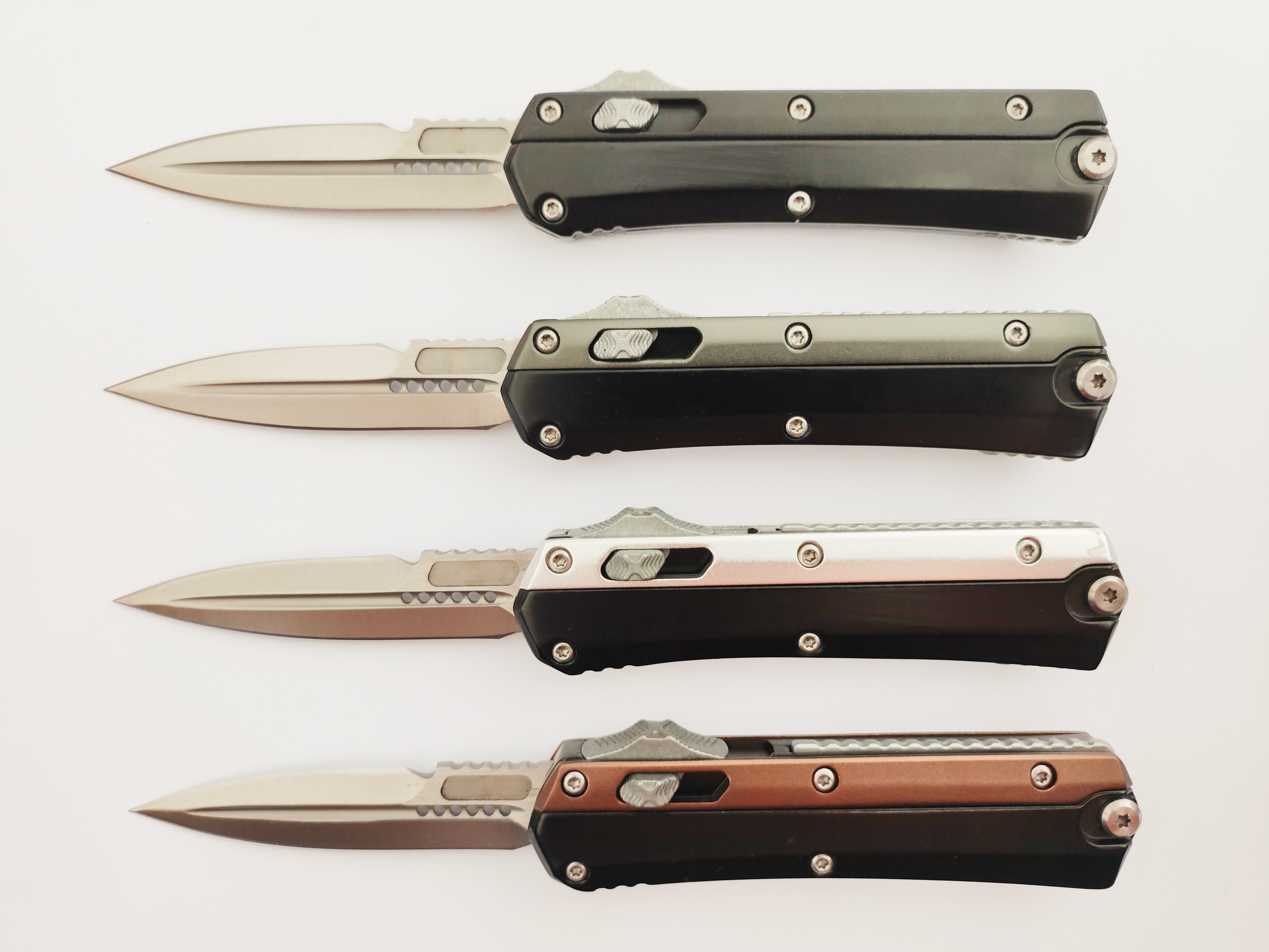 Microtech Glykon Bayonet Blade Small Otf Autos Survival Emergency Tatical Gear Dagger Knives