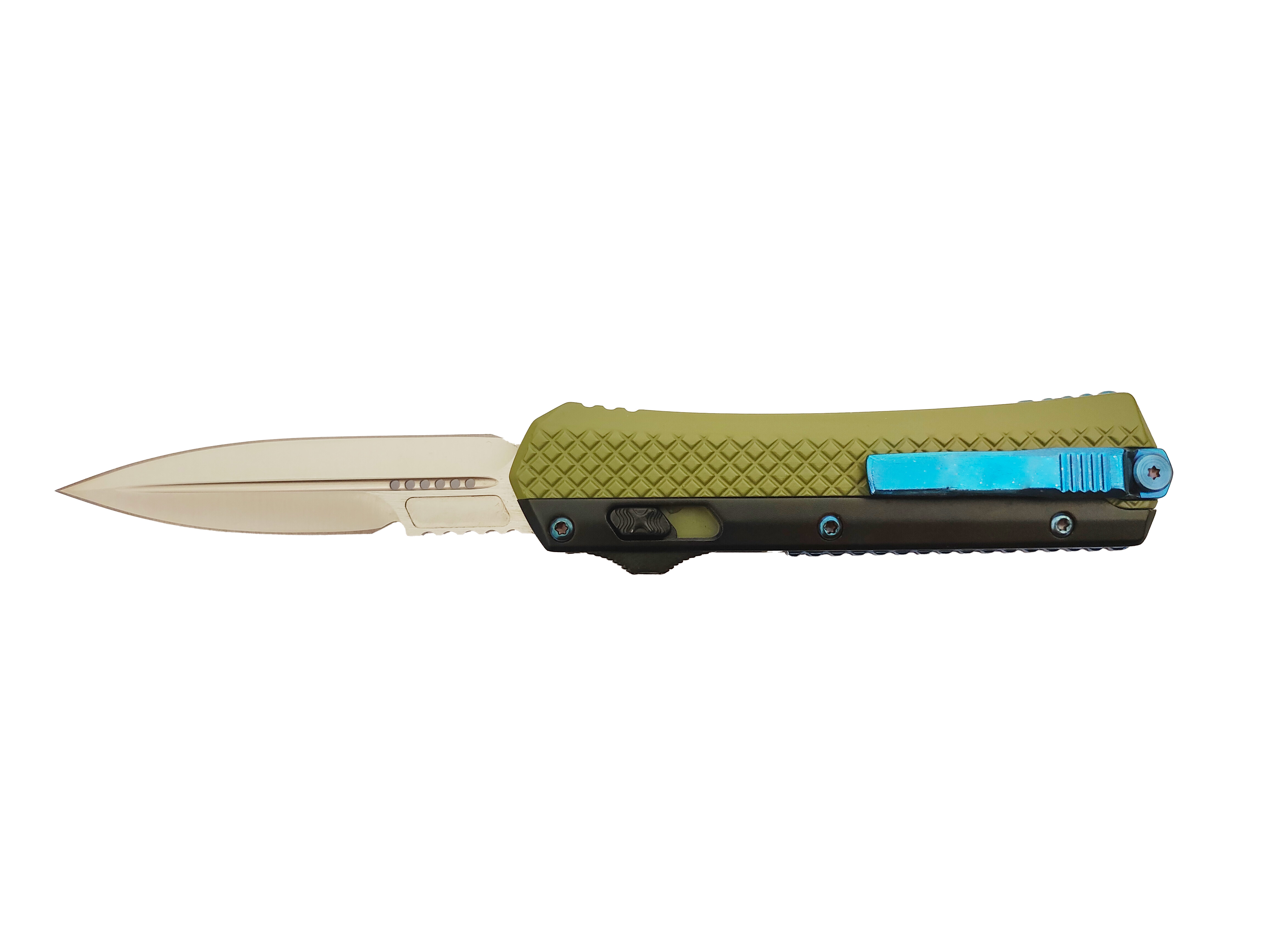 Wilderness Thumb Slide Opener D/A Everyday Carry Automatic Push Switchblades Cutting Knife