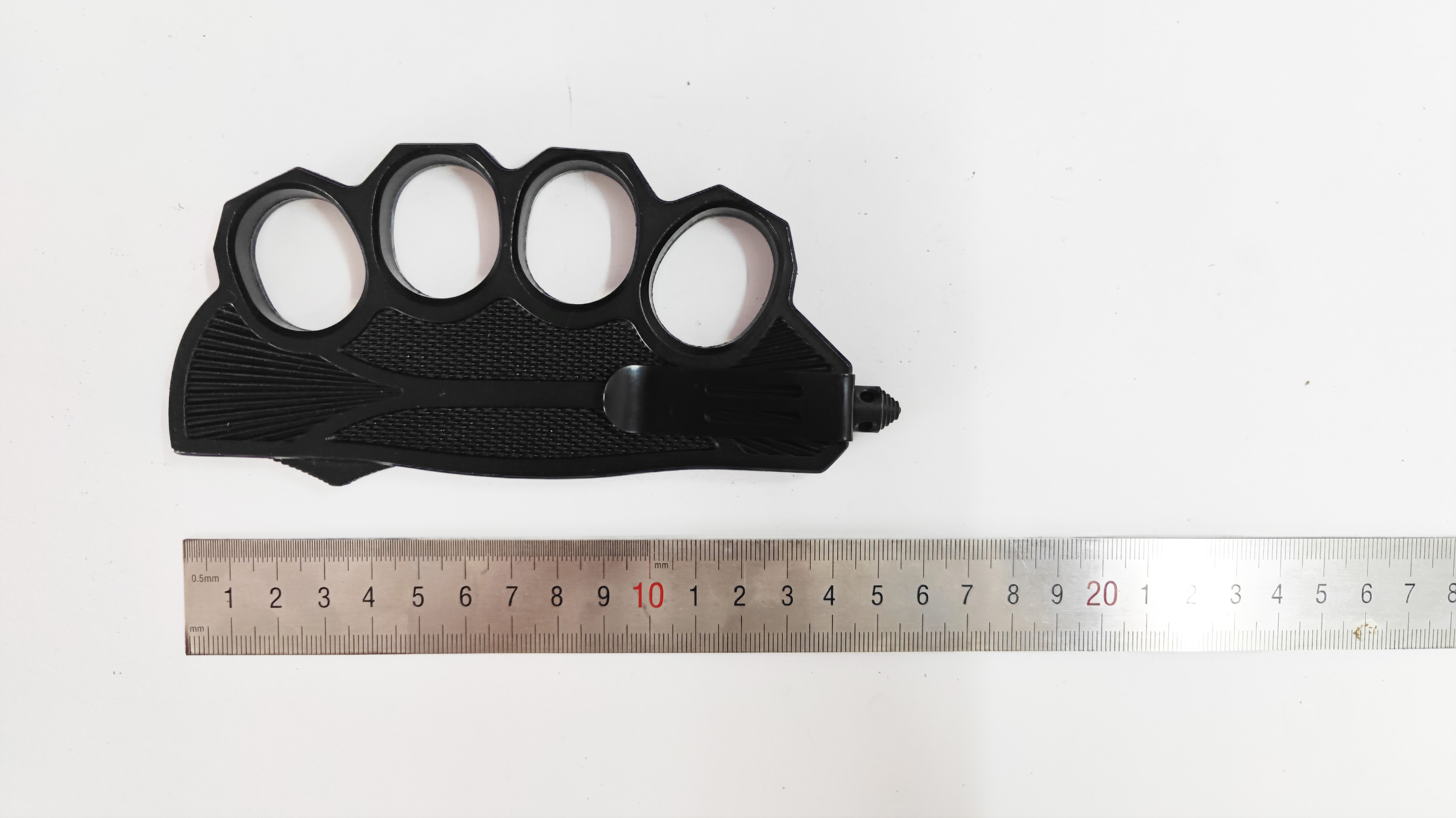 Wholesale Automatic Otf Shell Custom Blade Clip Point Otf-Auto Tactical Combat Kunckle Knife for Sale