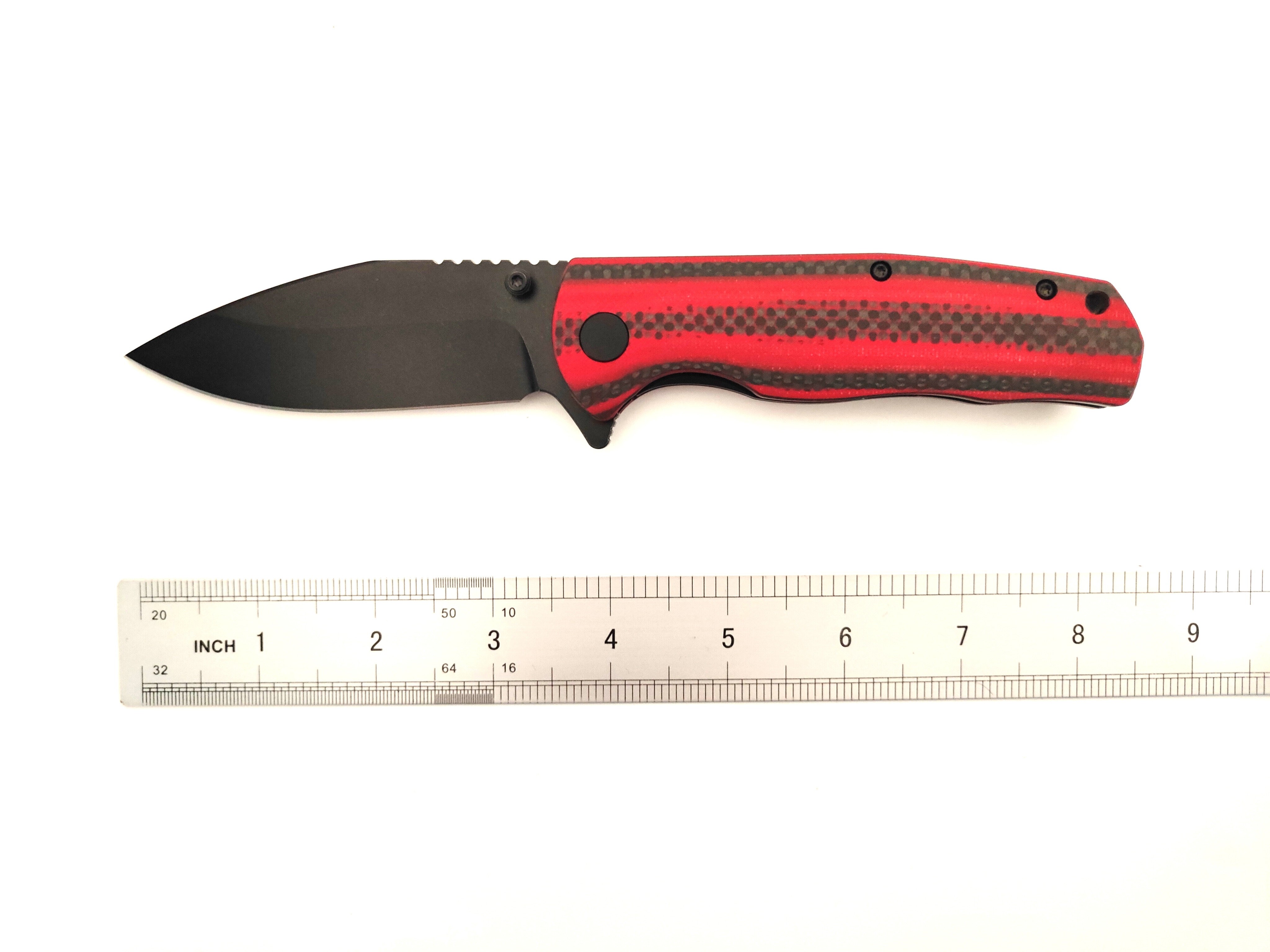 D2 Steel Large EDC Folable Hunting Combat Hunting Outdoor Pocket Knives