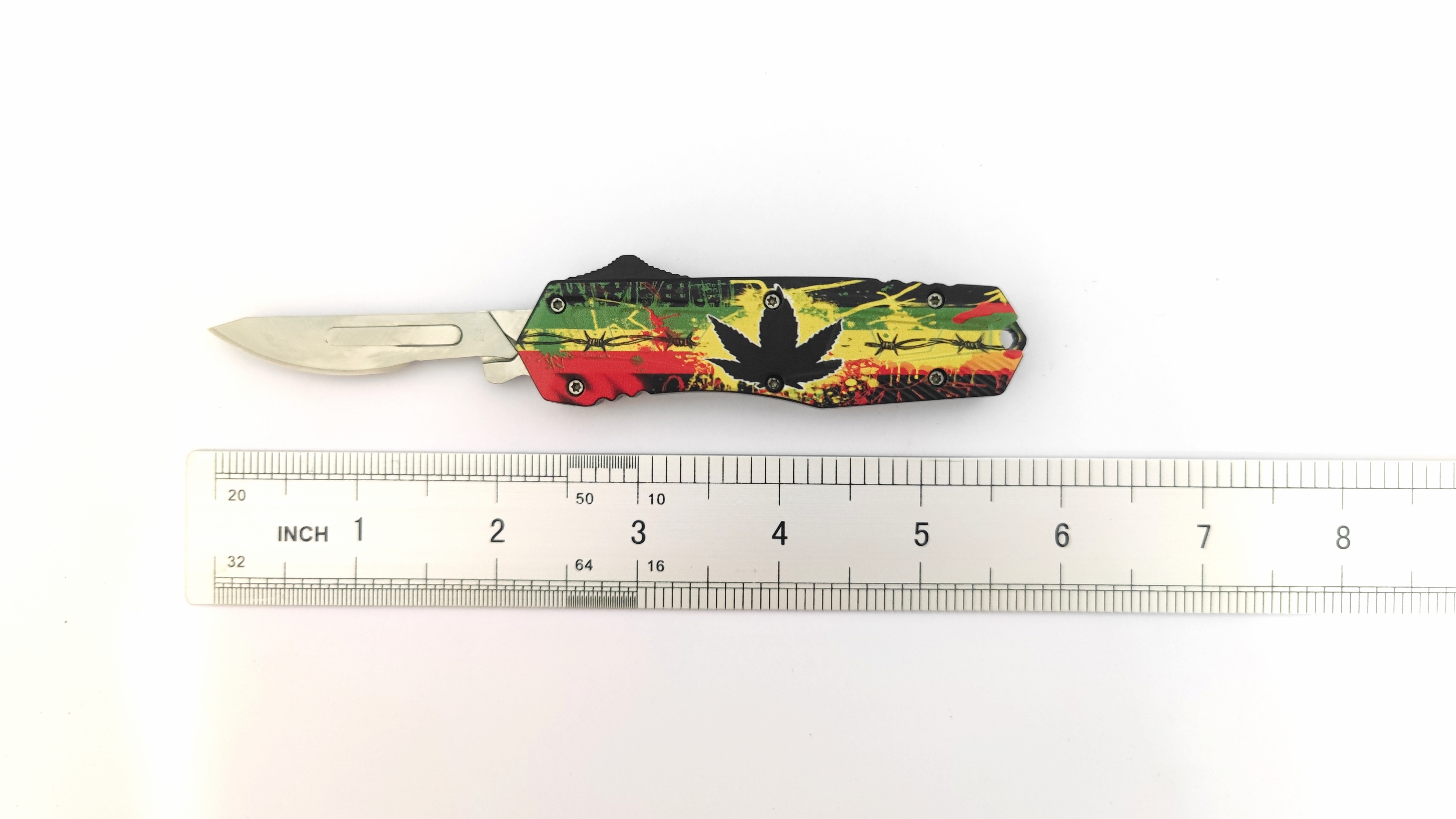 Mini Portable Auto Otf Surgical Blade Bistoury Removable Automatic Knife