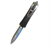23cm Tactical Knives Outdoor Otf Automatic Hunting Camping Titanium Blade Hunting Defense Knife