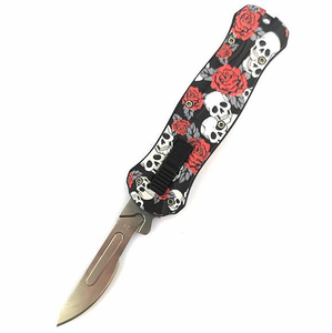 Carbon Steel Surgery #24 Blade Demountable Operation Auto Otf Automatic Scalpel Knife