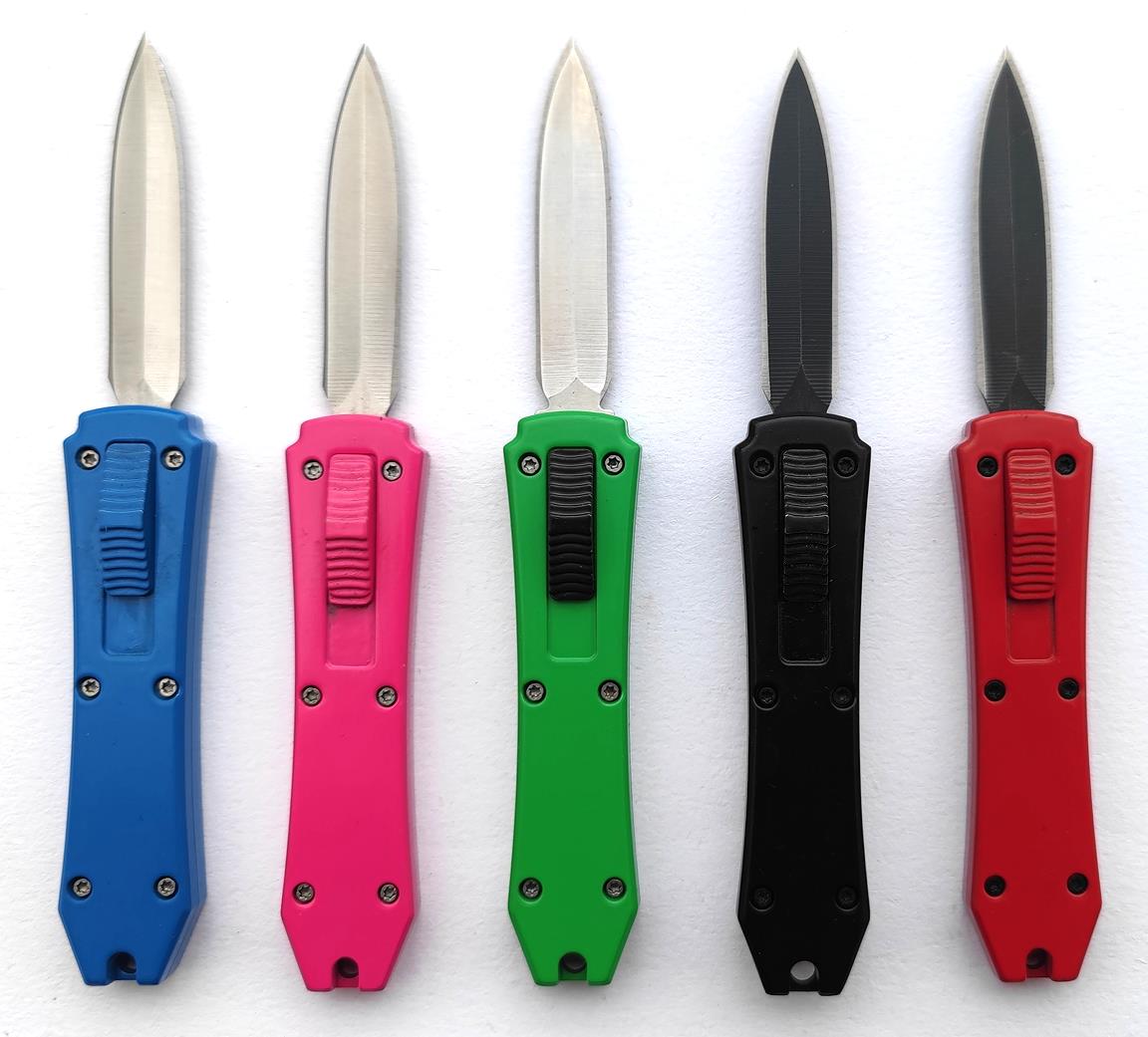 Auto Pocket Mini Micro Automatic Knife Switchblade Hunting Otf Switchblade Sliding Knife