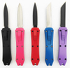 Pocket Clip Double Action Out The Front Knives Spring Assisted Micro Sliding Automatic Knife