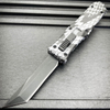 Aluminum Spring Assisted Mini Micro Angel Blade Otf CNC Telescoping Automatic Knife