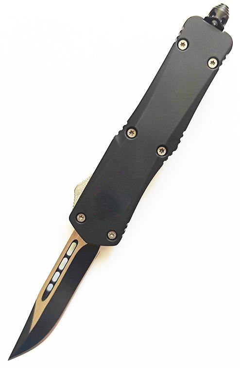 Combat Self Defense Auto Otf Hunting Automatic Knife Pushbutton Knife Double Action Knife