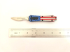 colorful American flag chinese wholesale manufacturer assisted replaceable utility otf knife