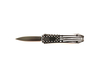 Hot Sale American Flag Mini Double Blade Dual Edge Automatic Out The Front Sliding Pocket Otf Knife