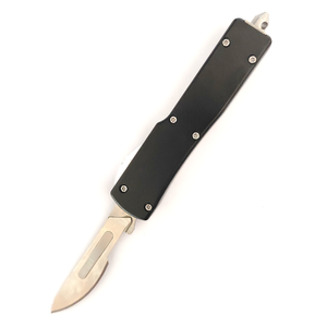 Aluminum Alloy Handle Light Portable Replaceable Blade Otf Multifunctional Utility Auto Knife