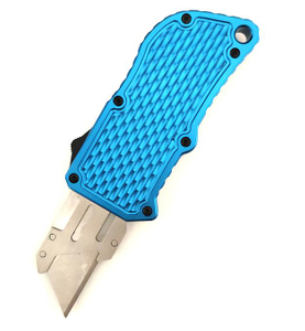 Otf Knife Wholesale Box Cutter Foldable Replaceable Automatic Otf EDC Multifunctional Utility Knife