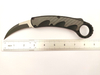 Carbon Fiber Inlay Double Edge Folded Outdoor Combat Auto Karambit Otf Survival Tactical Claw Knife