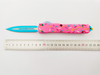 Microtech UT Series Automatic Spring Knife Dessert Warrior Donut Pink EDC Self Defense Pocket Knives