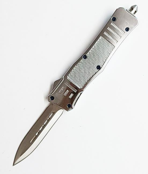 Switchblade Push Button Titanium Tactical Double Action Knife Foldable Automatic Otf Knife