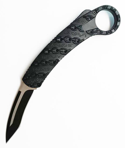 8.5 Inches Chain Auto Otf Karambit Tactical Claw Hunting Automatic Knife Dual Action Knife