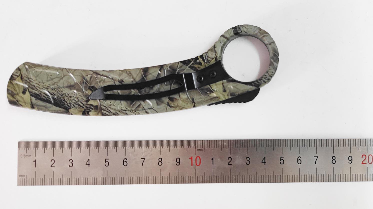 Outdoor Camping Blade Survival Dual Action Otf Karambit Automatic Knife