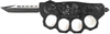 USA Biker Knuckle Custom Otf Tactical Trench Fist Knives Push Daggers Automatic Knife