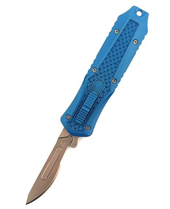 Scalpel Blade Substitutable Auto Pushbutton Otf Knives Interchangeable Replaceable Blade Knives