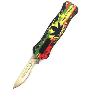 Zinc Aluminum Handle Auto Otf Multiple Blade Detachable Operation Bistoury Scalpel