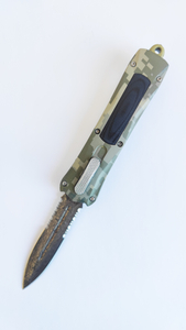 Outdoorsmen Hunters Otf-Auto Knives Tactical Pocket Knife D/E Pushbutton Ejector Tactical Combat Knife