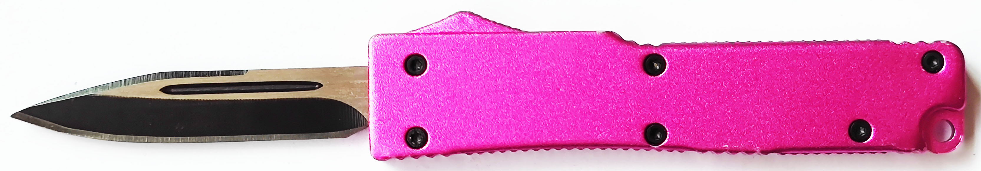 Aluminum Slim Handle Mini Outdoor Portable Auto Self-Defense Otf Knives Automatic Knife