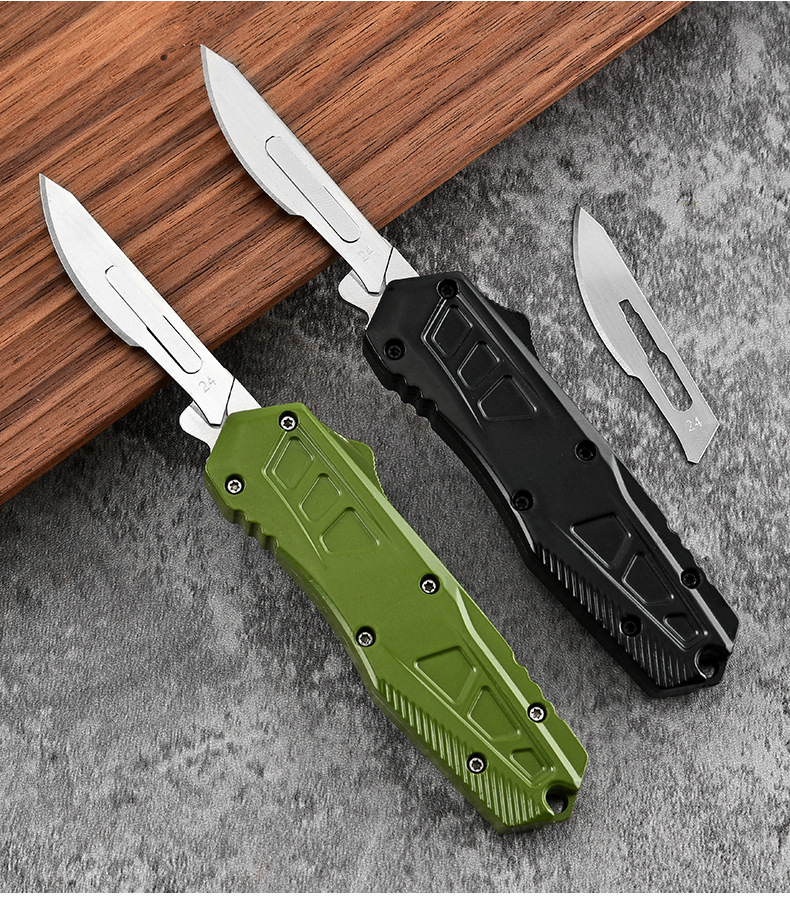 Wholesale Removable Multiple Blade Auto Otf Surgical Blade Automatic Surgery Knife
