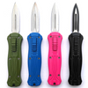 Wholesale Price Portable Mini Micro Hunting Double Action Sided Tactical Otf Edged Double Action Automatic Knives