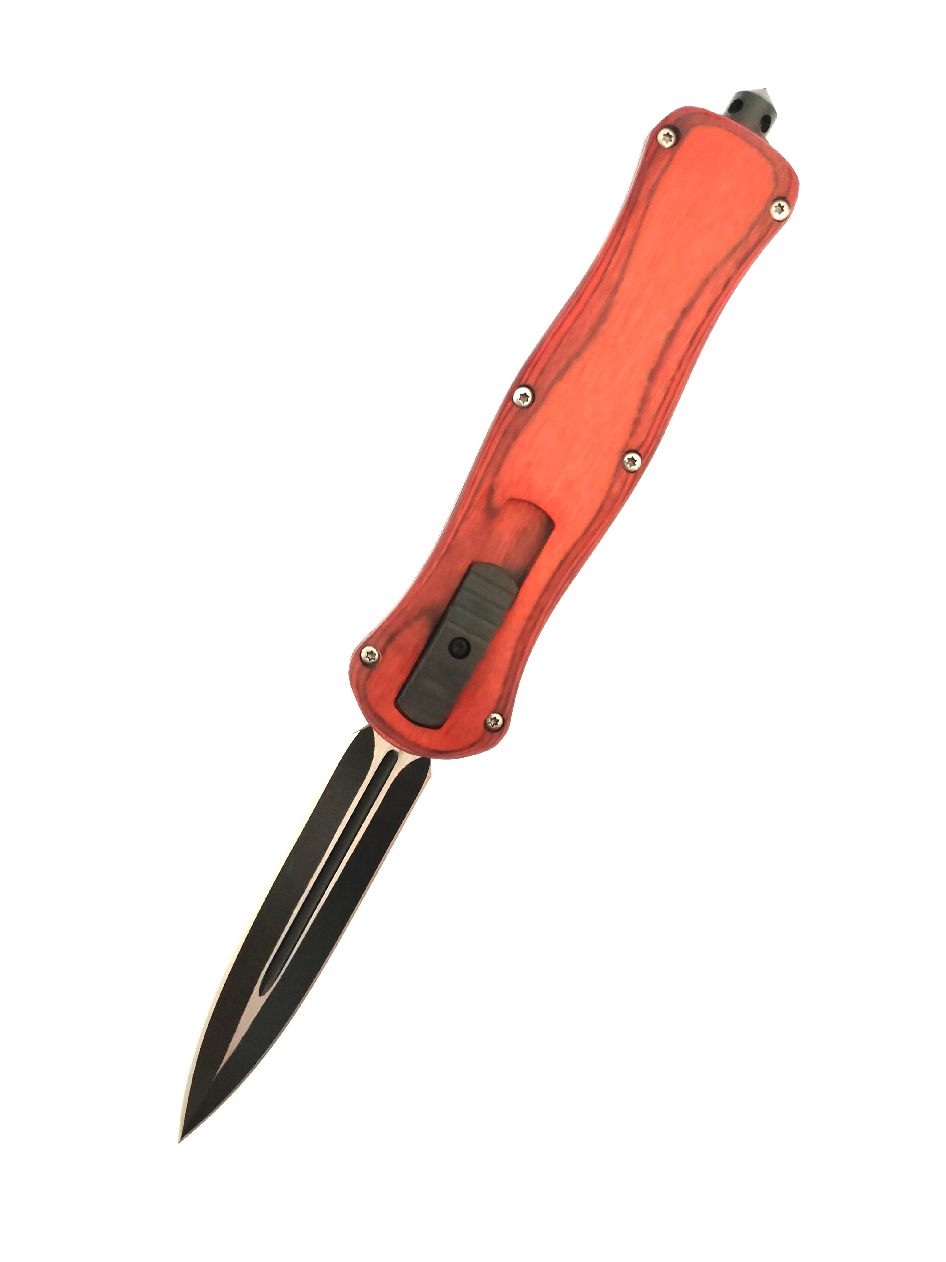 Benchmade Large Defense Combat Delta Otf Wood Force Design 440 Blade Automatic Tactical Knife