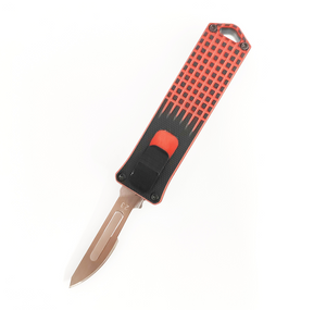 Interchangeable Blade Quick Change Automatic Retractable Pocket EDC Tool Otf Utility Cutter Knife