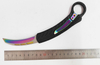 Rainbow Blade Karambit Auto Knives Combat Tactical Pocket Automatic Knife