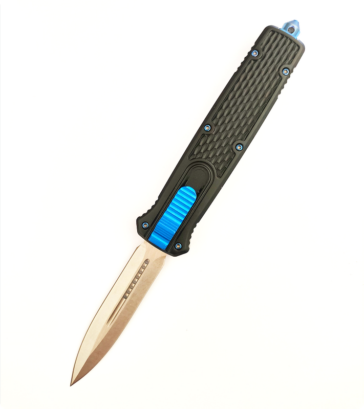 Wholesale Custom Computer CNC Aluminum Handle Outdoor Hiking Portable EDC Otf Pocket Knife