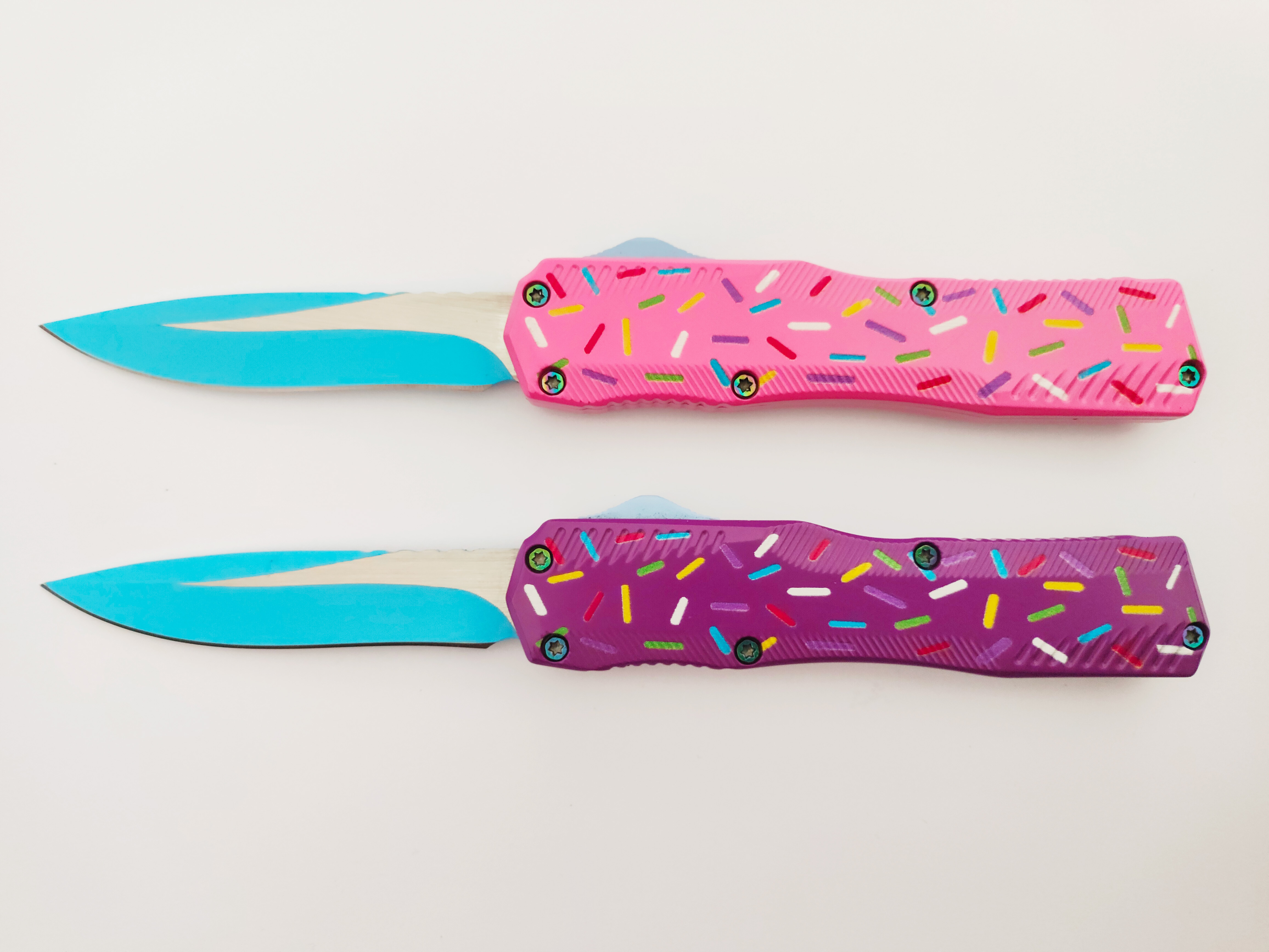 High Quality Wholesale Switchknife Telescoping Angel Blade Automatic Out The Front Knife