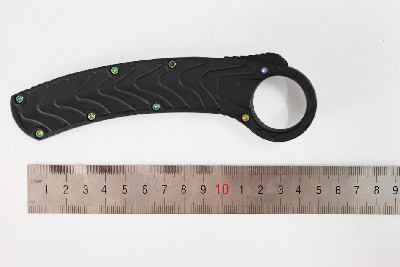 Rainbow Blade Karambit Auto Knives Combat Tactical Pocket Automatic Knife