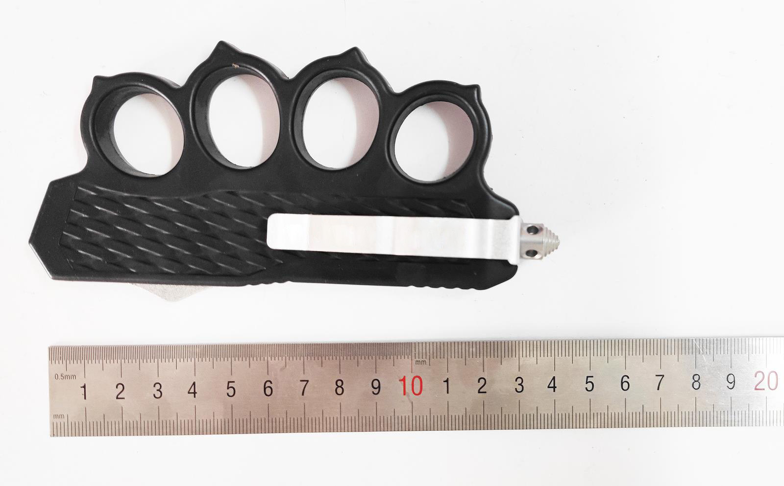 Hot Selling Wholesale Motorcycle Knife Automatic Tactical Kunckle Trench Otf-Auto Sliding Knife