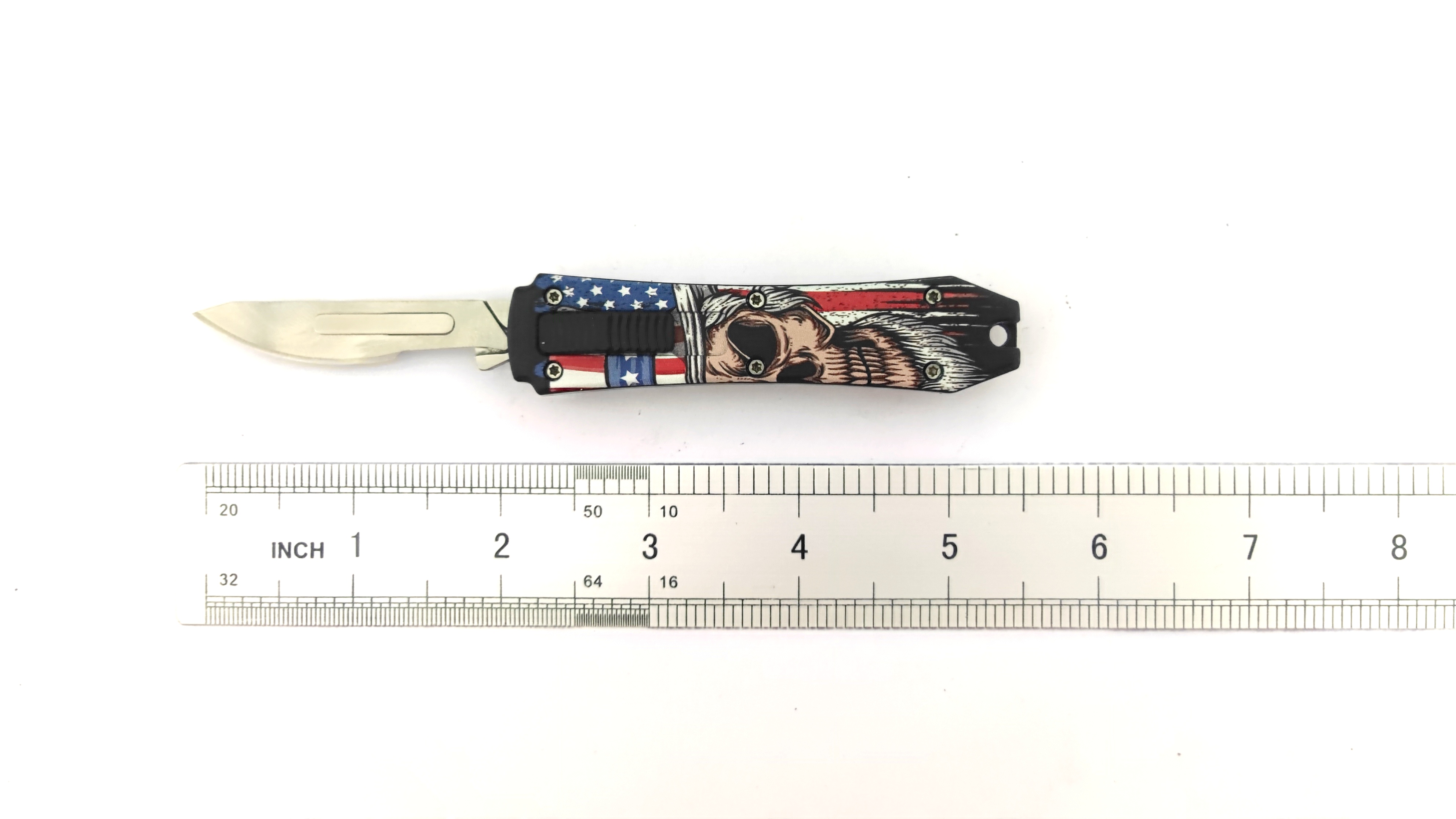 Mini Zinc Alloy Handle Color Separable Scalpel Replacement Blade Otf Bistoury Operation Knife