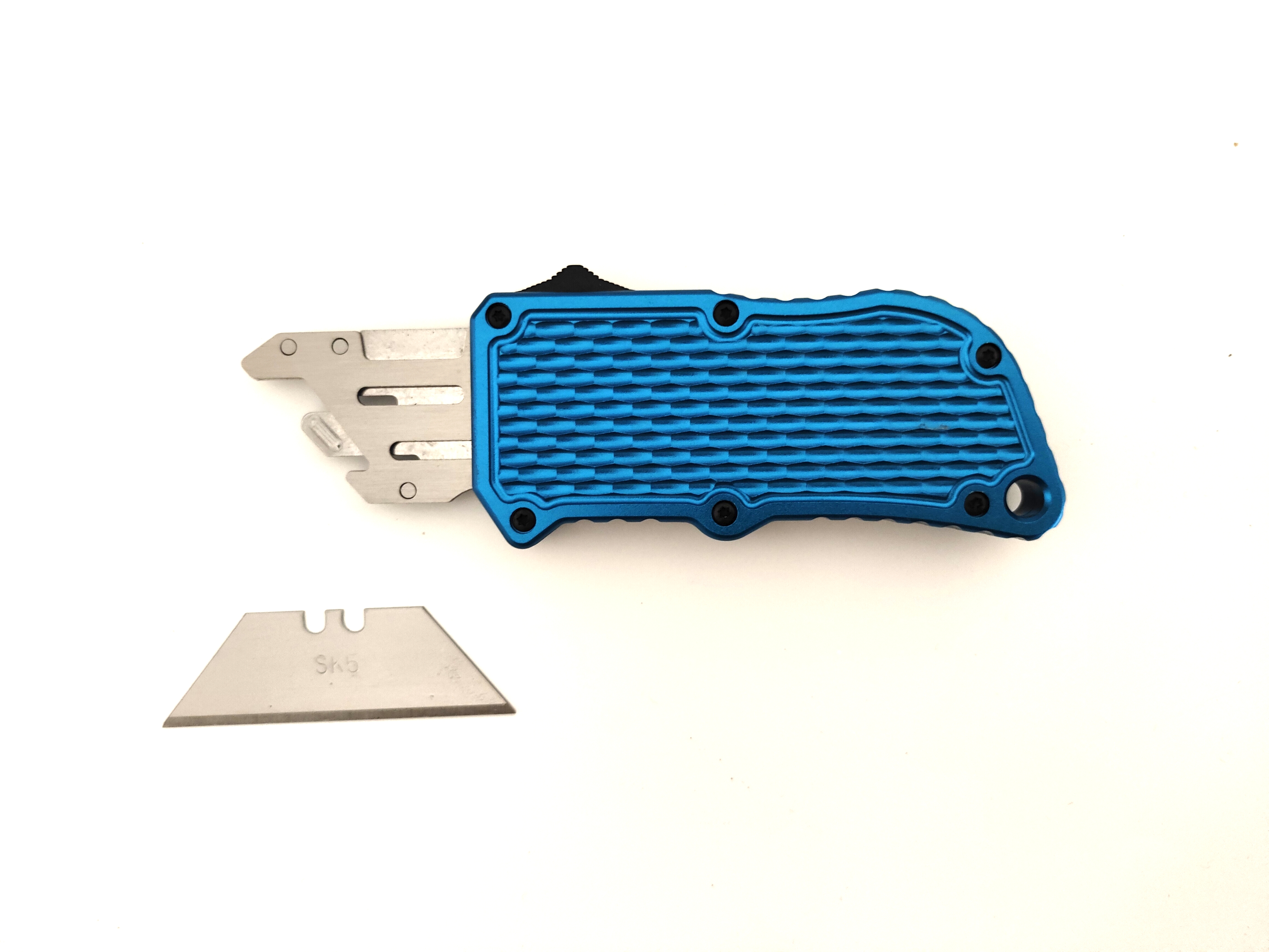 Otf Knife Wholesale Box Cutter Foldable Replaceable Automatic Otf EDC Multifunctional Utility Knife