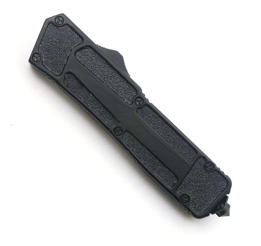 Gripper Otf Black Automatic Knife Aluminum Alloy Knife Switch Blades EDC Knife