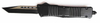 Microtech Troodon Dual Action Tanto Blade Foldable Clip Point Hunting Combat Automatic Knife