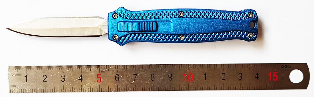 CNC Aluminum Handle Pocket Wicked Mini EDC Otf Tactical Self Defense Automatic Knife