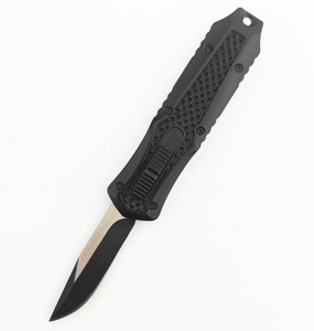 Fast Action Drop Point Single Blade Compact Otf Diamond Style Blades Mini Automatic Knife