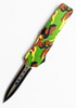 Camouflage Camo Defence Otf Auto Switch Blade Pocket Spring-Assited Knife