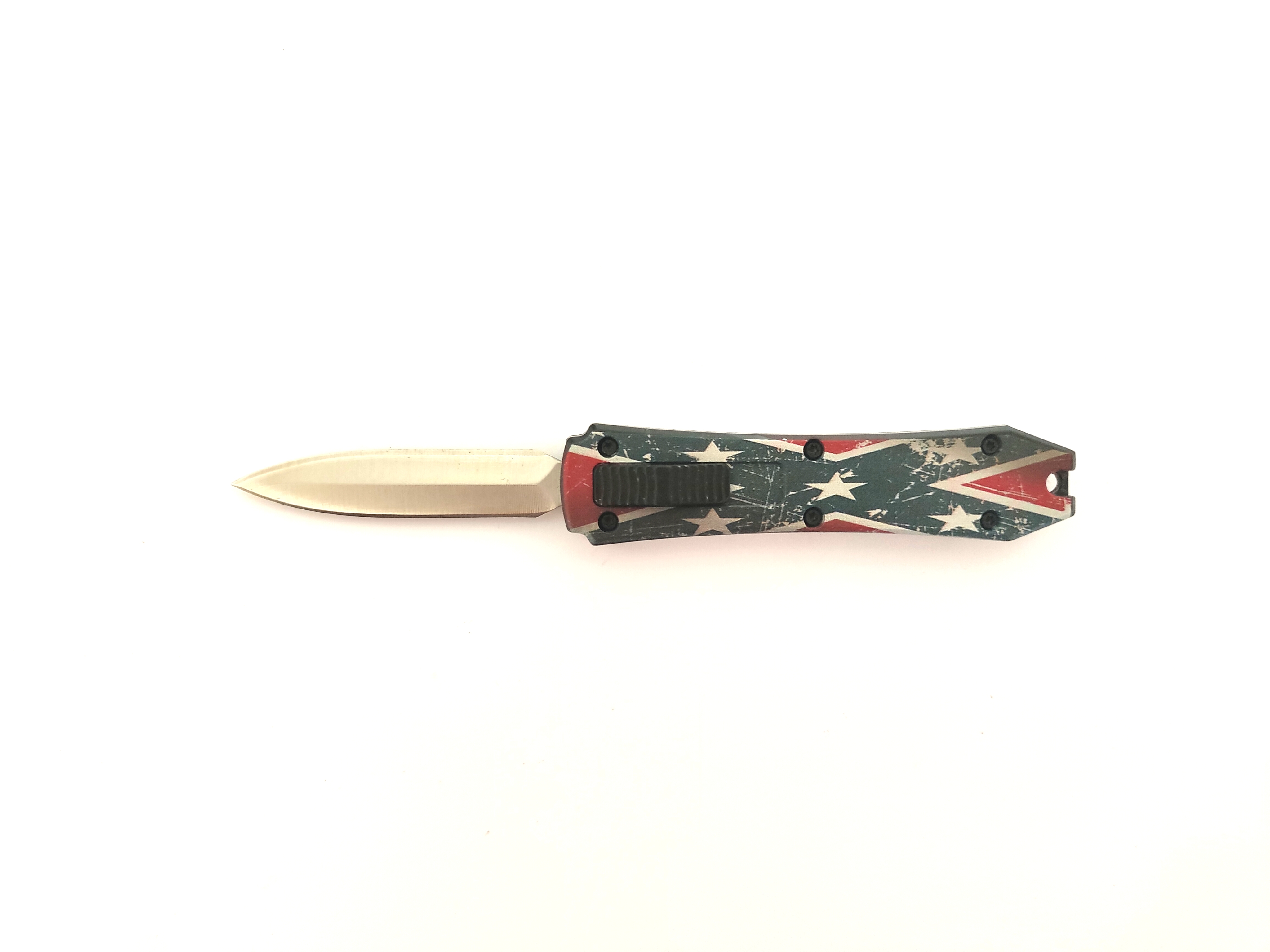 Hot Sale Wholesale Double Edge Auto Dual Action Pocket Edc Mini Automatic Otf Knife