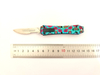Carbon Steel Substitutable Blade Auto Otf Utility Knife with 10 Pieces Replacement Blade 