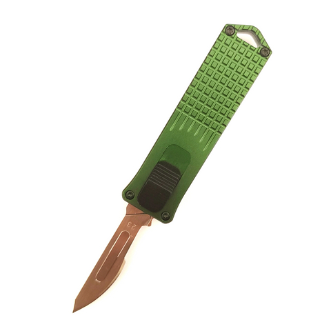 Aluminum Handle CNC Portable EDC Box Cutter Knife Art Knife Multifunctional Otf Utility Knife