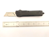 Soft Handle Large Out The Front Flick Knife Spring Assisted 2 Stages Adjustable Blade Replaceable Otf Knives