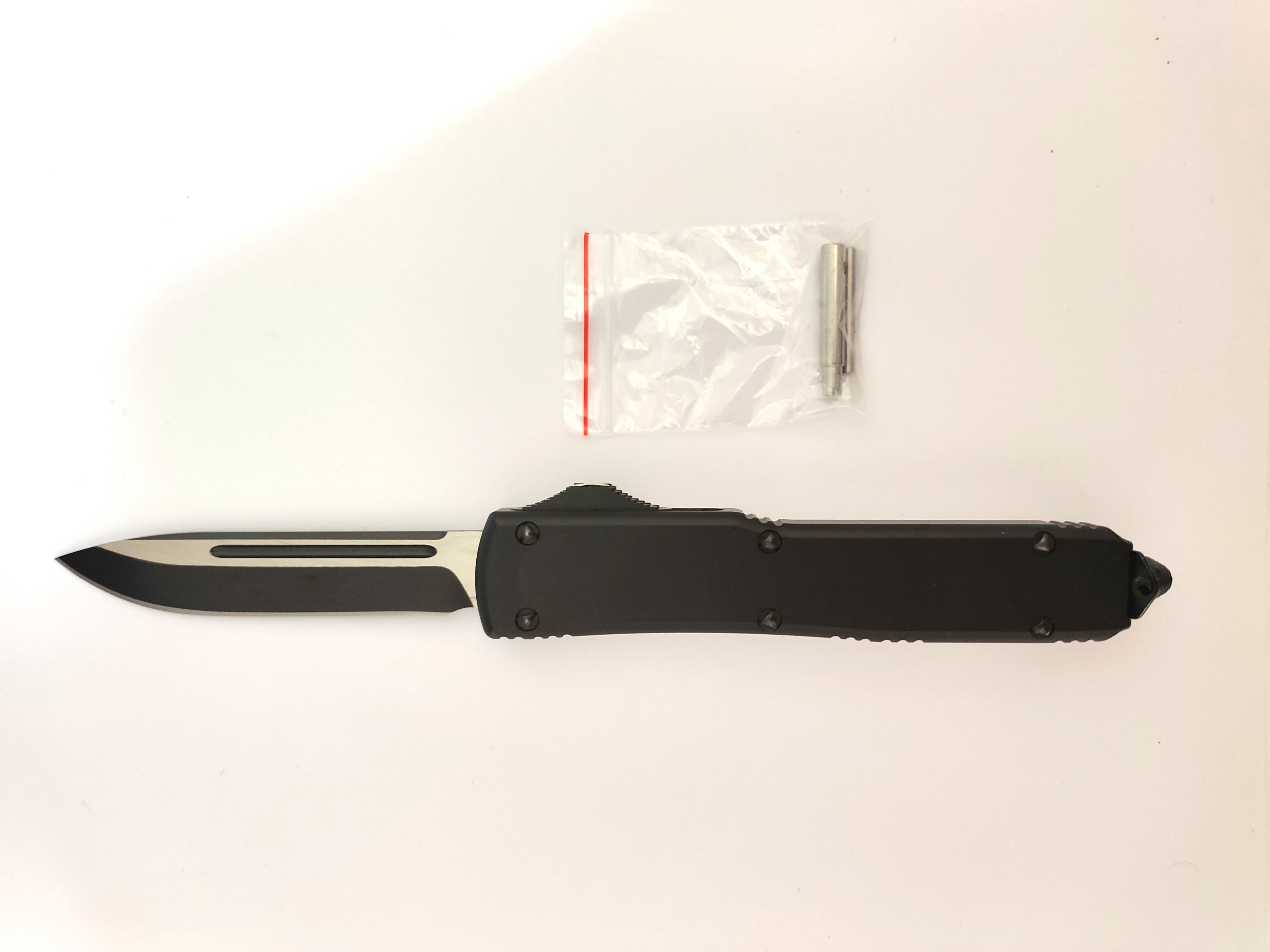 Microtech CNC Aluminum Sliding Blade Fast Deployment Automatic Out The Front Switchblade Knife