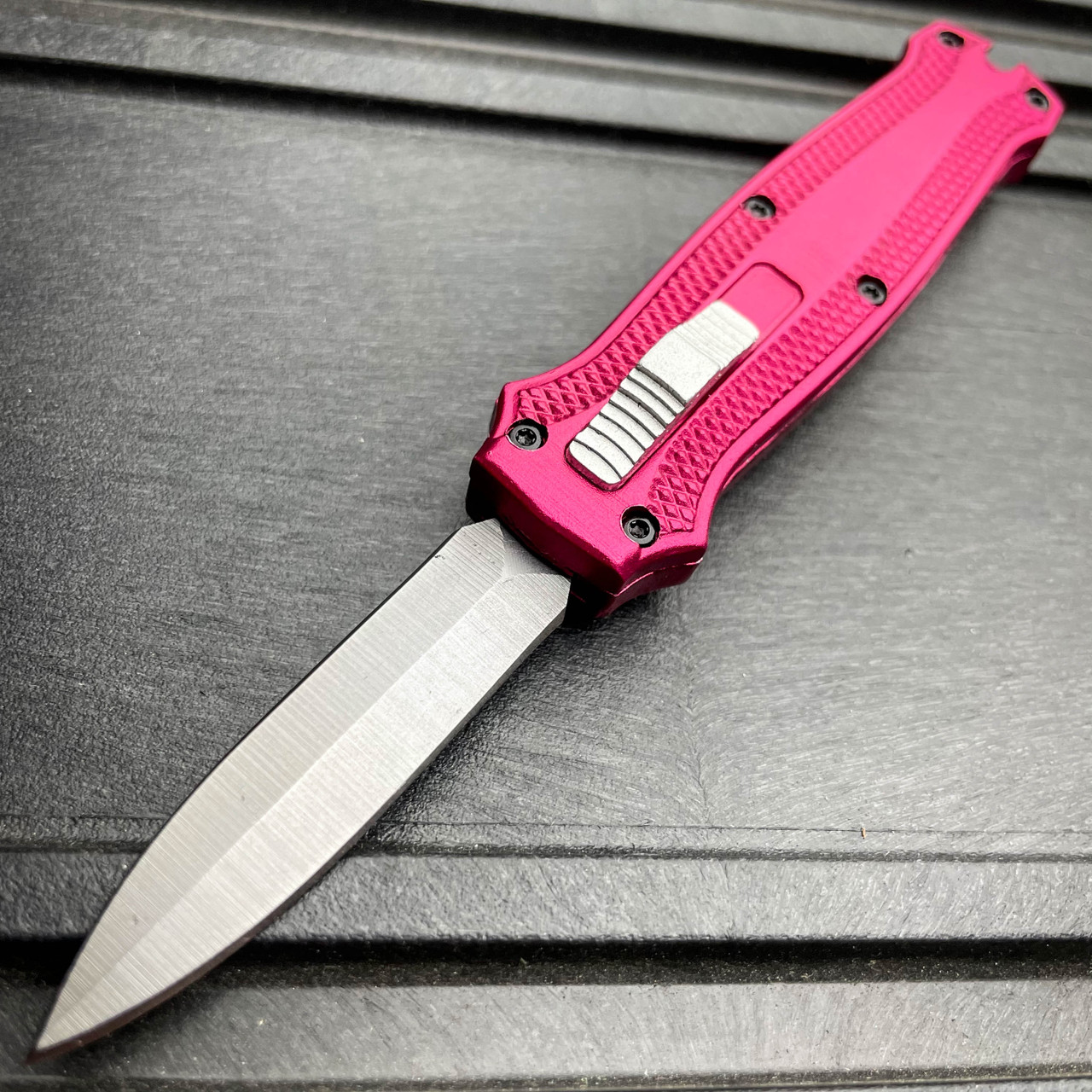 CNC Aluminum Handle Pocket Wicked Mini EDC Otf Tactical Self Defense Automatic Knife
